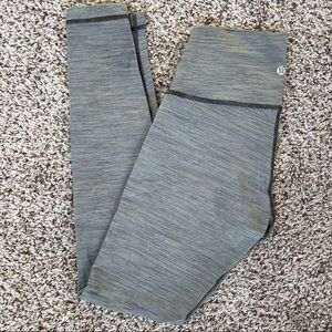 High waisted Striped Wunder Under